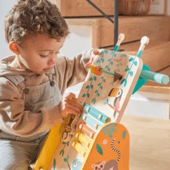 Chariot En Bois Multi-activités Tropik Janod -Jouets Pour Enfants 1 1