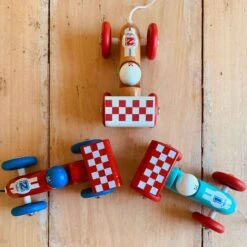 Jouet à Tirer Voiture Rouge 16 Cm Vilac -Jouets Pour Enfants 2309r 2