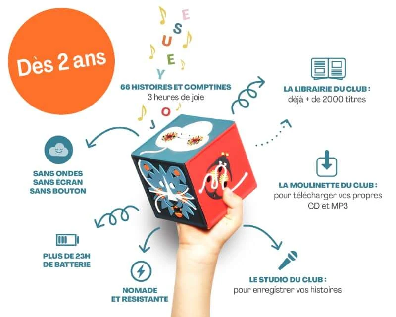 Cube à Histoires La Conteuse Merveilleuse Joyeuse 2 Cube à Histoires La Conteuse Merveilleuse Joyeuse – Image 2