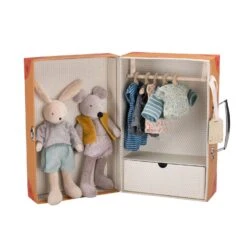 Valise La Petite Armoire Garnie La Grande Famille Moulin Roty -Jouets Pour Enfants 632401 2