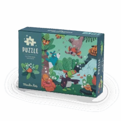 Jouets Pour Enfants 17 Puzzle Phosphorescent La Cascade 24 Pcs Dans La Jungle Moulin Roty