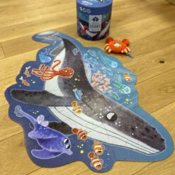 Puzzle Géant Baleine 36 Pcs Les Aventures De Paulie Moulin Roty -Jouets Pour Enfants 676440 6