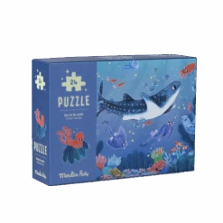 Puzzle Phosphorescent Sous La Mer 24 Pcs Les Aventures De Paulie Moulin Roty