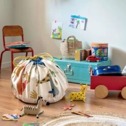 Tapis De Jeu & Sac De Rangement Les Toupitis Moulin Roty -Jouets Pour Enfants 679270 1