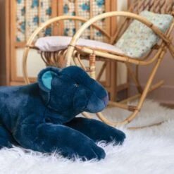 Peluche Grande Panthère Tout Autour Du Monde Moulin Roty -Jouets Pour Enfants 719035