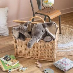 Peluche Petit éléphant Tout Autour Du Monde Moulin Roty -Jouets Pour Enfants 719038 1