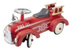 Porteur Voiture Pompier Fire 112 Goki