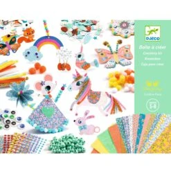 Activité Manuelle Enfant Boite à Créer Papier Djeco -Jouets Pour Enfants Activite manuelle enfant Boite a creer papier Djeco 4