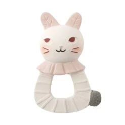 Anneau De Dentition Caoutchouc Naturel Lapin Après La Pluie Moulin Roty