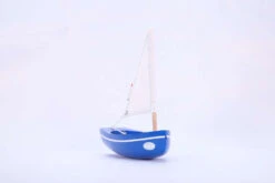 Bateau-jouet En Bois Bachi Bleu 17 Cm Tirot -Jouets Pour Enfants Bateaujouet en bois Bachi bleu 17 cm Tirot 2 1