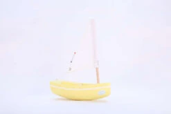 Bateau-jouet En Bois Bachi Jaune 17 Cm Tirot -Jouets Pour Enfants Bateaujouet en bois Bachi jaune 17 cm Tirot 1 1