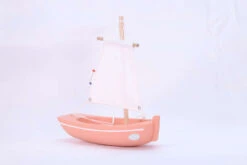 Bateau-jouet En Bois Misainier Rose 22 Cm Tirot -Jouets Pour Enfants Bateaujouet en bois Misainier rose 22 cm Tirot 2