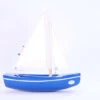 Bateau-jouet En Bois Bleu Sloop 21 Cm Tirot