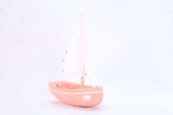 Bateau-jouet En Bois Rose Sloop 21 Cm Tirot -Jouets Pour Enfants Bateaujouet en bois rose Sloop 21 cm Tirot 2