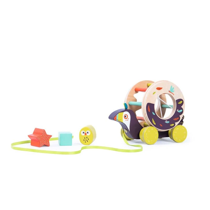 Boîte à Formes à Tirer Pakou Dans La Jungle Moulin Roty – Image 12