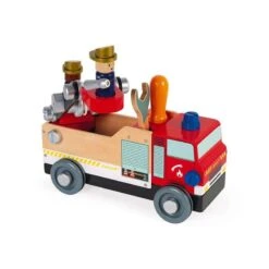 Camion De Pompiers Brico'Kids Janod -Jouets Pour Enfants Camion de pompiers Brico Kids Janod 2 1