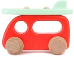 Camping-car En Bois Avec Planche De Surf Bajo