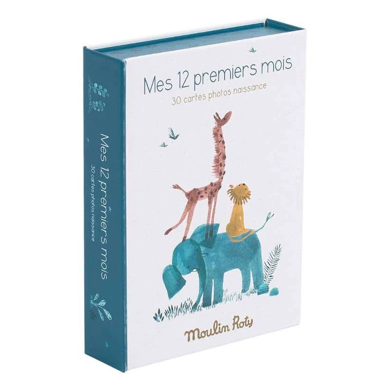 Cartes Mes 12 Premiers Mois Sous Mon Baobab Moulin Roty – Image 2
