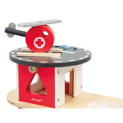 Caserne De Pompiers En Bois Bolid Janod -Jouets Pour Enfants Caserne de pompiers en bois Bolid Janod 8