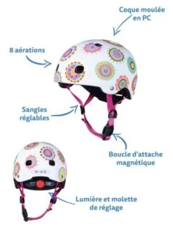 Casque Enfant Doodle Dots S Micro Mobility -Jouets Pour Enfants Casque enfant Doodle Dots S Micro Mobility 3