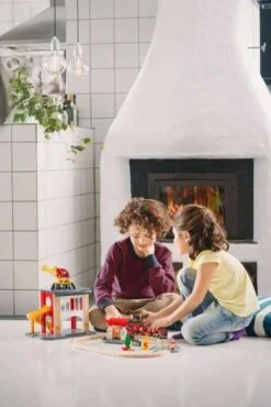 Circuit Action Pompier Brio -Jouets Pour Enfants Circuit action pompier Brio 6