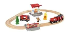 Circuit Action Pompier Brio -Jouets Pour Enfants Circuit action pompier Brio 7