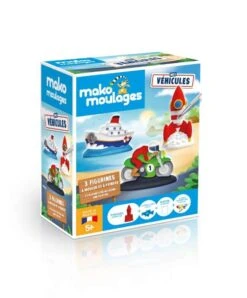 Coffret 3 Moulages Véhicules Mako Moulages
