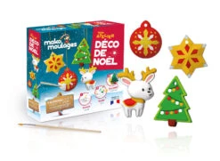 Coffret 4 Suspensions Déco De Noël Mako Moulages