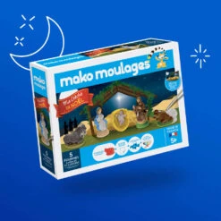 Coffret 5 Figurines Ma Crèche De Noël Mako Moulages -Jouets Pour Enfants Coffret 5 figurines Ma creche de Noel Mako Moulages 5