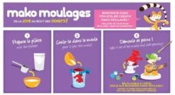 Coffret 5 Moulages Fées Mako Moulages -Jouets Pour Enfants Coffret 5 moules Mes fees Mako Moulages 2