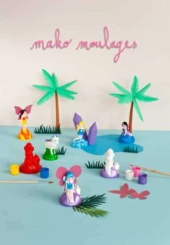 Coffret 5 Moulages Fées Mako Moulages -Jouets Pour Enfants Coffret 5 moules Mes fees Mako Moulages 5
