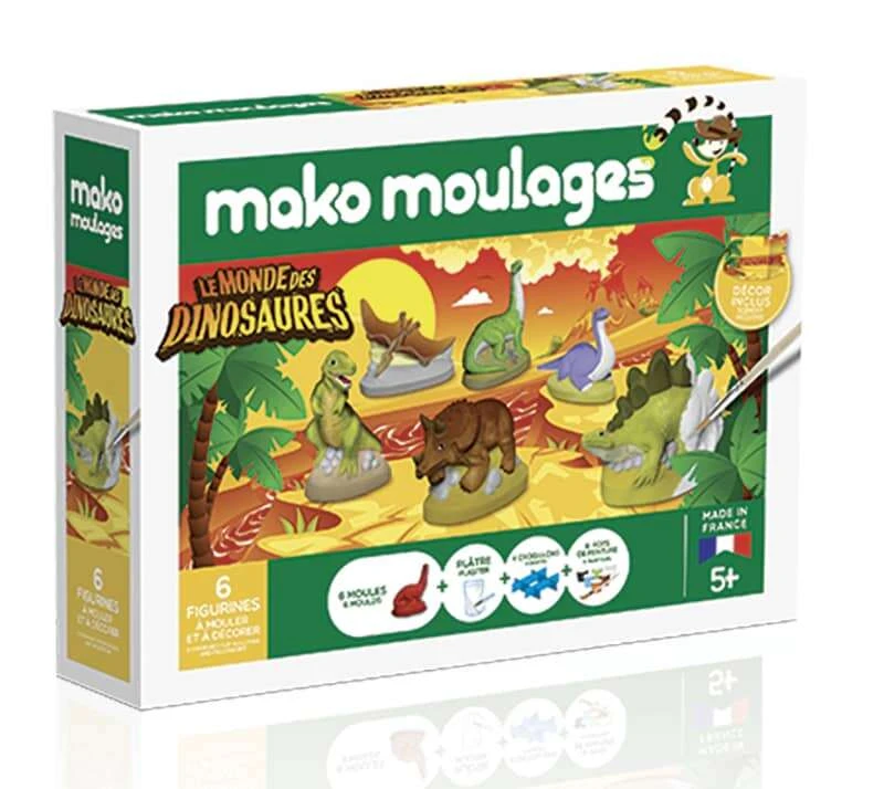 Coffret 6 Moulages Le Monde Des Dinosaures Mako Moulages 2 Coffret 6 Moulages Le Monde Des Dinosaures Mako Moulages – Image 2