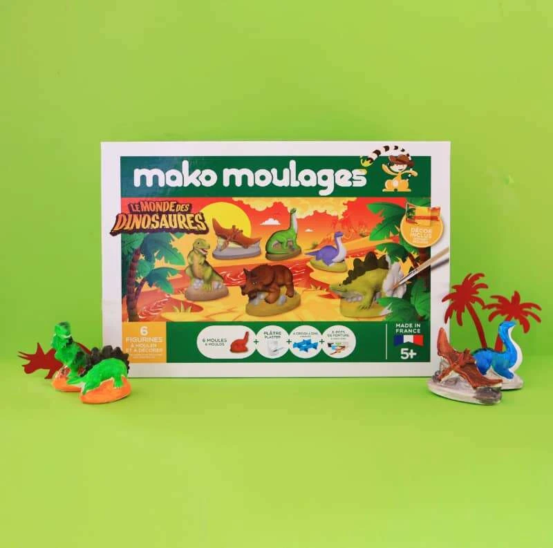 Coffret 6 Moulages Le Monde Des Dinosaures Mako Moulages 4 Coffret 6 Moulages Le Monde Des Dinosaures Mako Moulages – Image 4