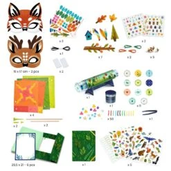 Coffret DIY Multi-activités Nature Djeco -Jouets Pour Enfants Coffret DIY multiactivites Nature Djeco 2