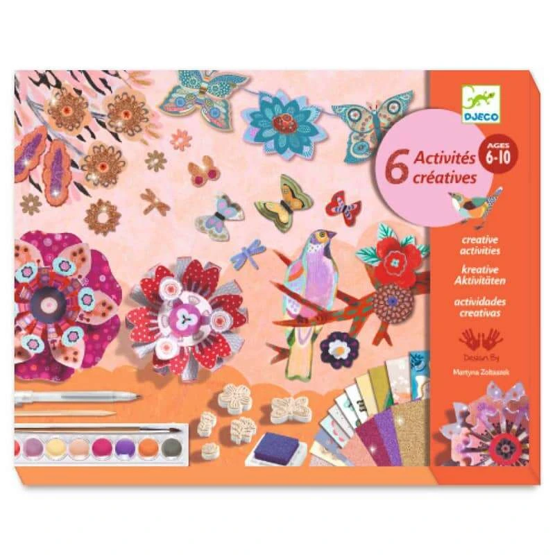 Coffret Multi Activités Le Jardin De Fleurs Djeco 1 Coffret Multi Activités Le Jardin De Fleurs Djeco