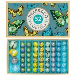 Coffret De 52 Billes Papillons Billes & Co