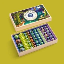 Jouets Pour Enfants -Jouets Pour Enfants Coffret de 58 billes Foret Magique Billes Co 1