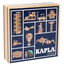 Coffret En Bois Kapla 100 Pièces Kapla