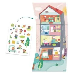 Coffret Multi-activités Les Animaux Et Leurs Maisons Djeco -Jouets Pour Enfants Coffret multiactivites Les animaux et leurs maisons Djeco 2