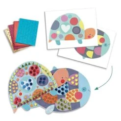 Coffret Multi-activités Les Animaux Et Leurs Maisons Djeco -Jouets Pour Enfants Coffret multiactivites Les animaux et leurs maisons Djeco 4
