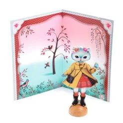 Collages Enfant Little Dressing Djeco -Jouets Pour Enfants Collages enfant Little dressing Djeco 3