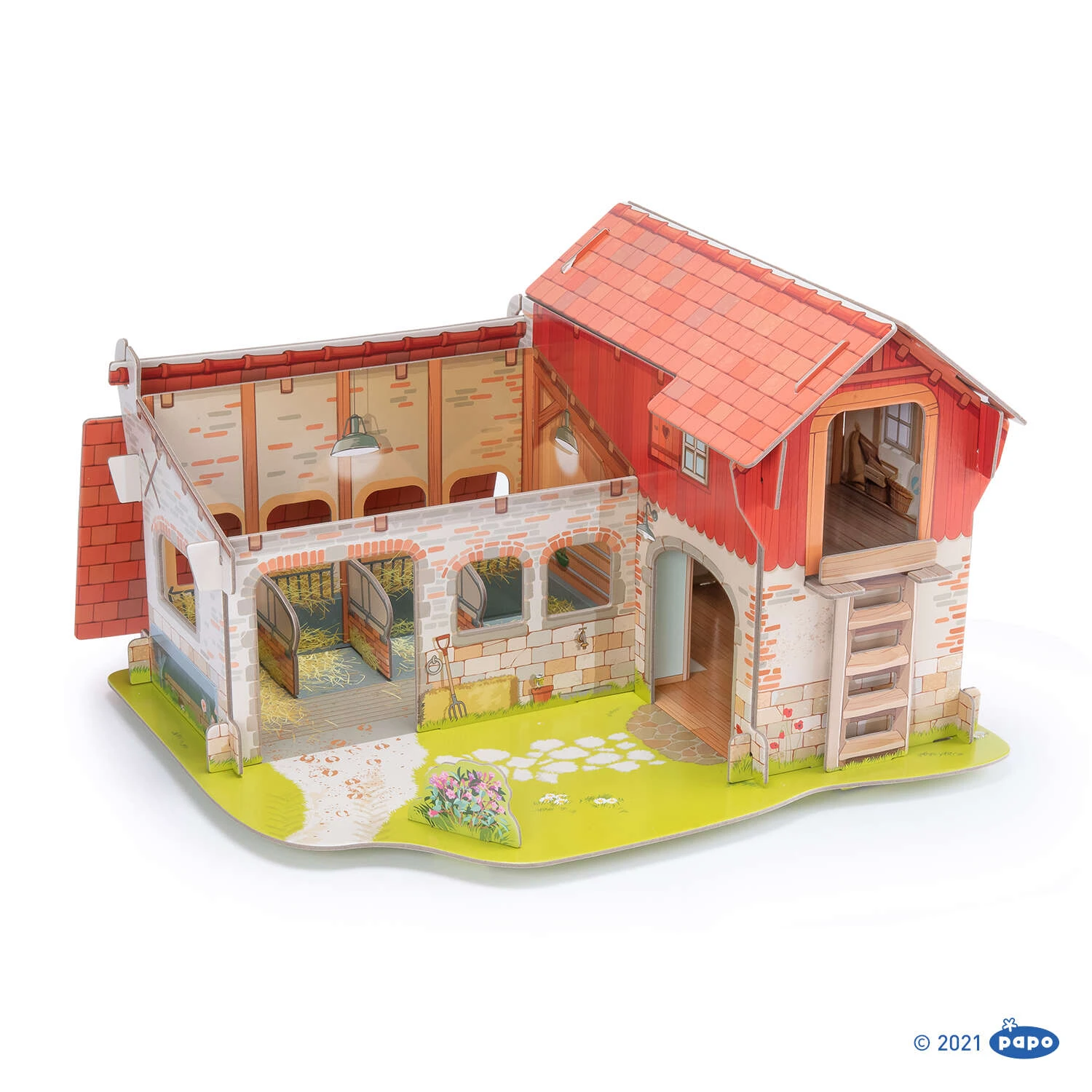 Décor Pour Figurines La Ferme Papo 2 Décor Pour Figurines La Ferme Papo – Image 2