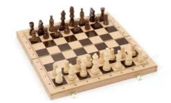 Échecs Coffret Pliable Jeujura