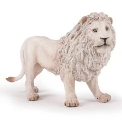 Figurine Grand Lion Blanc Papo