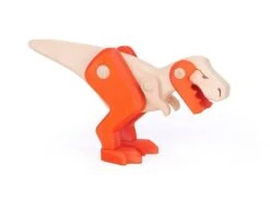 Figurine Articulée T-rex En Bois Bajo