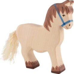 Figurine Cheval De Trait Holztiger