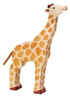 Figurine En Bois Girafe Holztiger