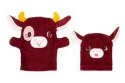 Gants De Toilette Marionnette Rosalie La Vache Lilliputiens