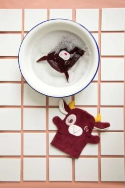 Gants De Toilette Marionnette Rosalie La Vache Lilliputiens -Jouets Pour Enfants Gants de toilette marionnette Rosalie la vache Lilliputiens 4