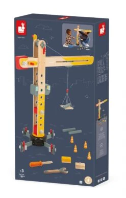 Grande Grue En Bois Janod -Jouets Pour Enfants Grande grue en bois Janod 3
